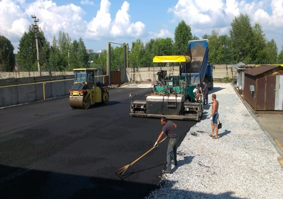 Устройство автодорог в Климовске и Подольском районе